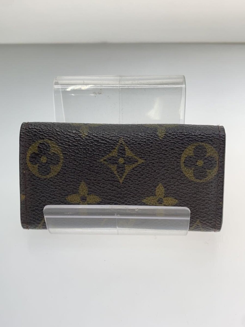 Louis Vuitton Leather Brown Canvas Monogram Multicles Brown